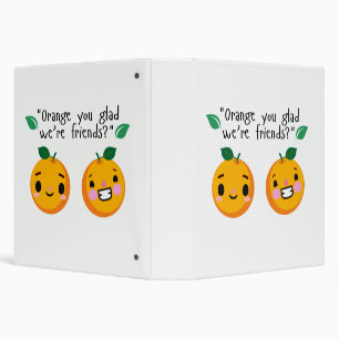 ORANGE QUOTE BINDER