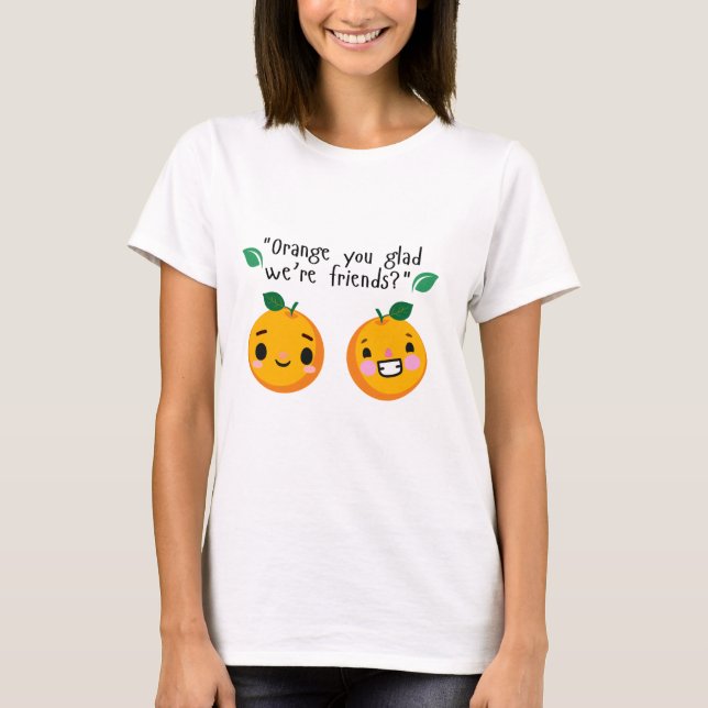 ORANGE QUOTE T-Shirt (Front)