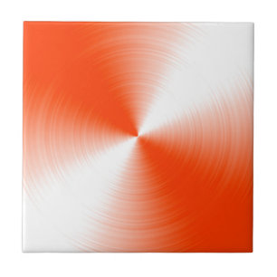 Orange Radiant Tile
