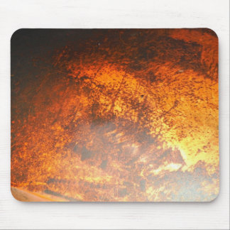 Orange & red Junk Yard vintage Truck Mouse Pad