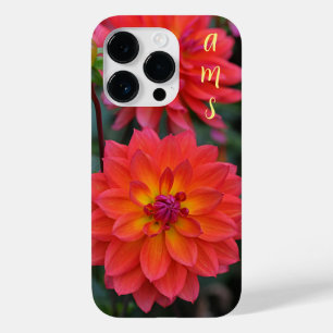 Orange, Red, Yellow Dahlia Flower  Case-Mate iPhone 14 Pro Case