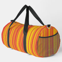 Orange Red Yellow Stripes Large