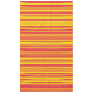 Orange Red Yellow Stripes Tablecloth