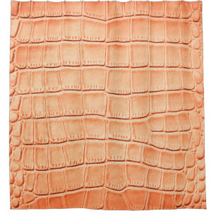 Orange reptile leather texture