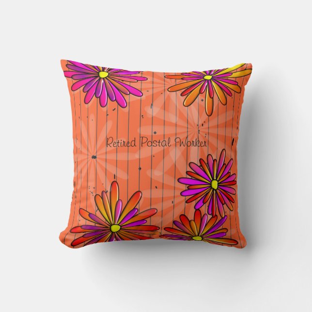 Orange retirée du coussin IV de marguerites de (Recto)