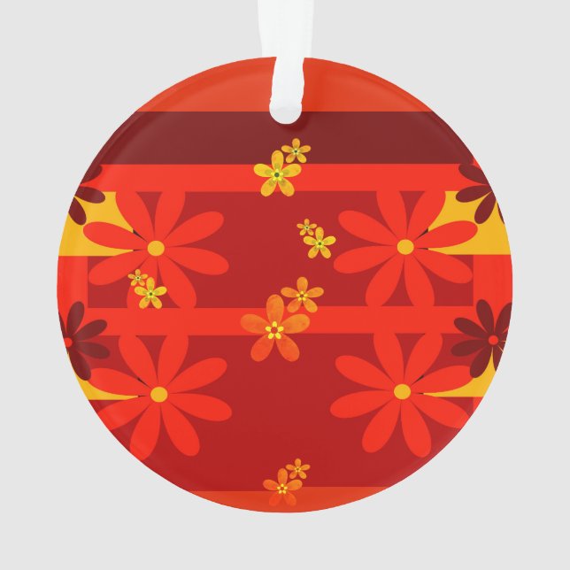 Orange rétro des années 1970 (dos)