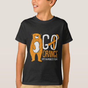 Orange Ribbon Crps Awareness Complex Regional Pain T-Shirt