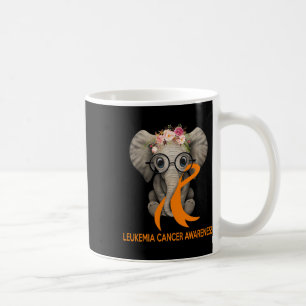 Orange Ribbon Leukaemia Cancer Awareness Month  Coffee Mug