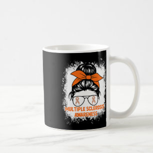 Orange Ribbon Women Ms Multiple Sclerosis  Coffee Mug