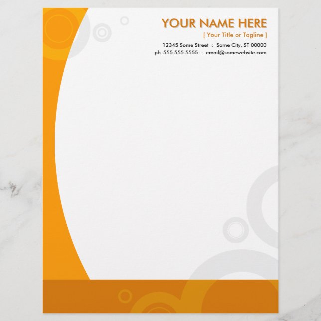 orange rings letterhead (Front)