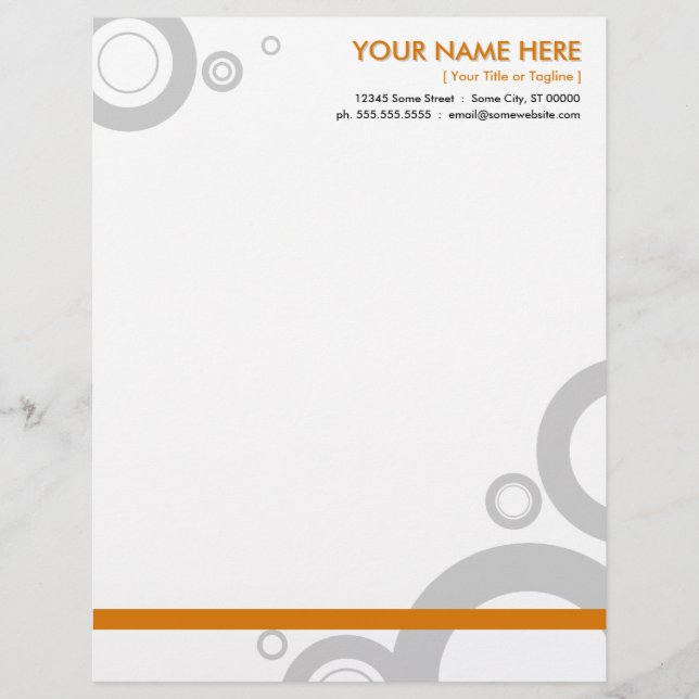 orange rings letterhead (Front)