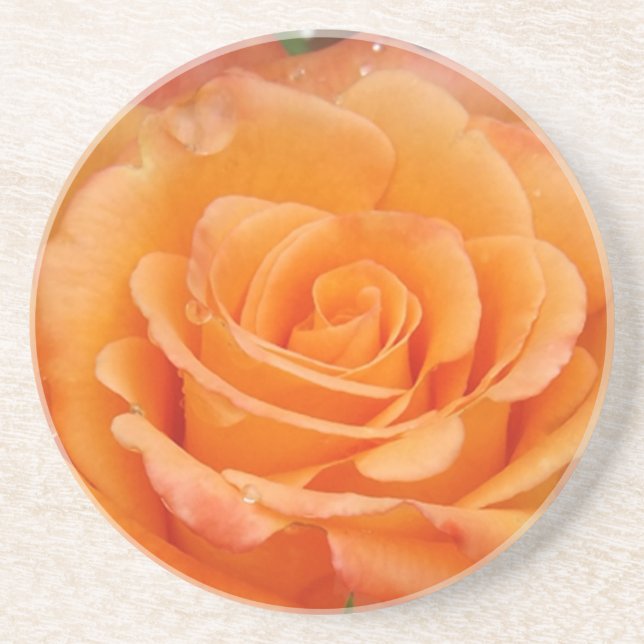 Orange rose coasters (Front)