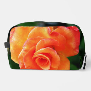 Orange rose dopp kit