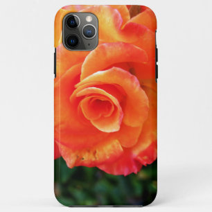 Orange rose flower iPhone 11 pro max case