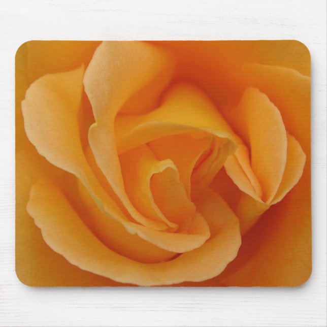 Orange Rose Mouse Pad (Front)