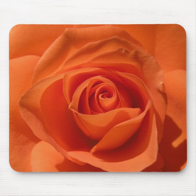 Orange Rose Mouse  pad (Front)