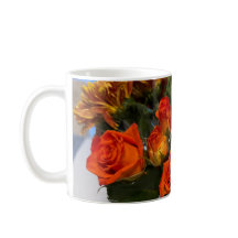 Orange Rose Mug