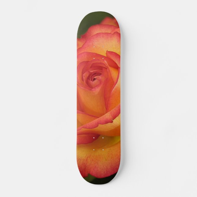 Orange Rose Skateboard (Front)