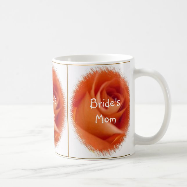 Orange Rose Template Mug (Right)