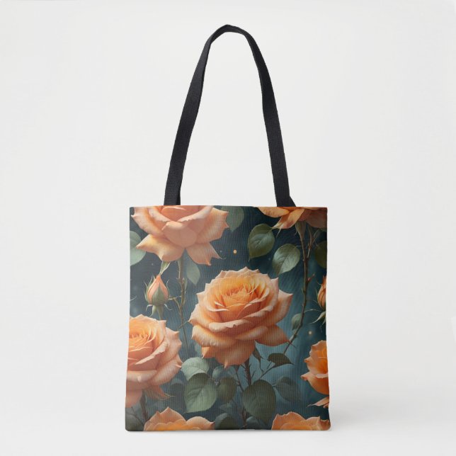 Orange Roses  Tote Bag (Front)