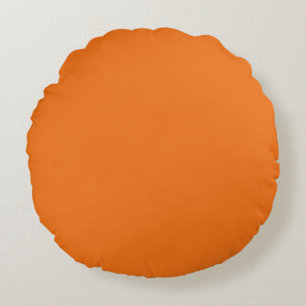 Orange Round Pillow