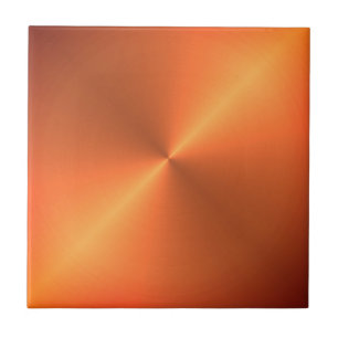 Orange Rust Shine Tile