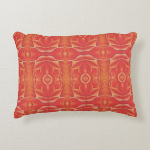 Orange Rustique Avec Coussin D'Accentuation Or