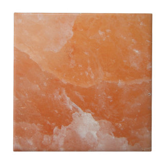Orange salt stone tile