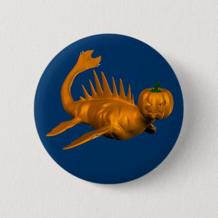 Orange Seadragon 2 Inch Round Button