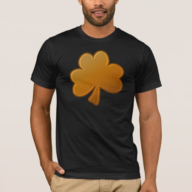 Orange Shamrock T-Shirt (Front)