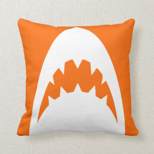 ORANGE SHARK PILLOW SERIES. OTHER COLORS AVAILABLE