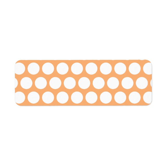 Orange Sherbet et Pois blancs (Devant)