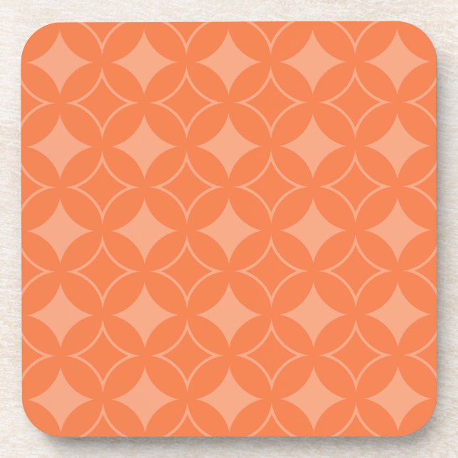 Orange shippo coaster (Front)