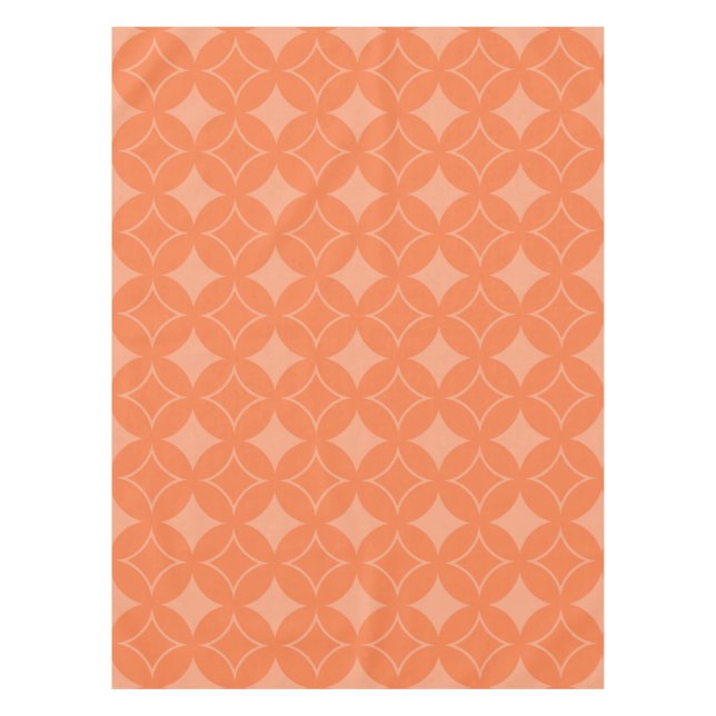 Orange shippo tablecloth (Front)