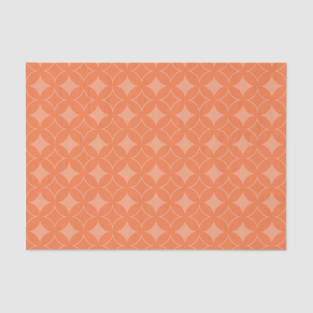 Orange shippo tissue paper (Front)