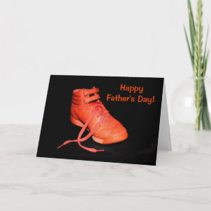 Orange Shoe Glad I'm Your Daughter? Father's Day Card