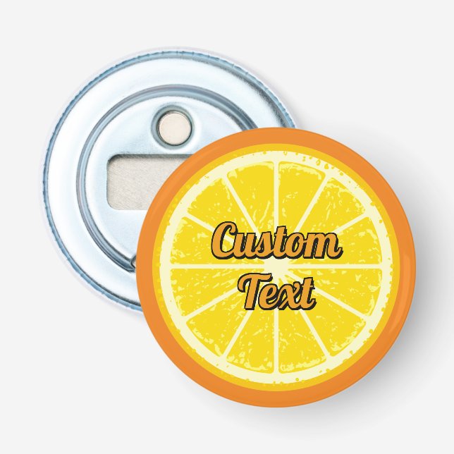 Orange Slice Bottle Opener (Front)