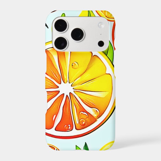 Orange Slice: Citrus Art (Back)