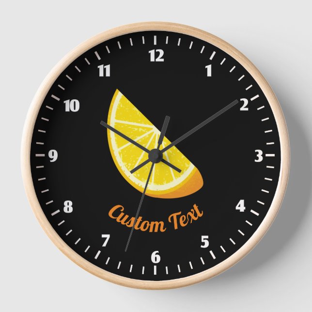 Orange Slice Clock (Front)
