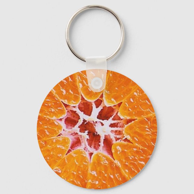 Orange slice keychain (Front)