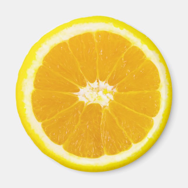 orange slice magnet (Front)