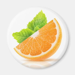 Orange slice magnet