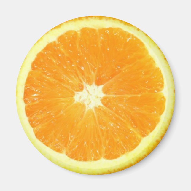 Orange Slice Magnet (Front)