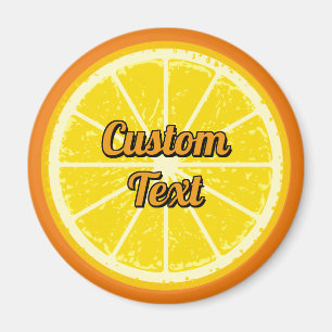 Orange Slice Magnet