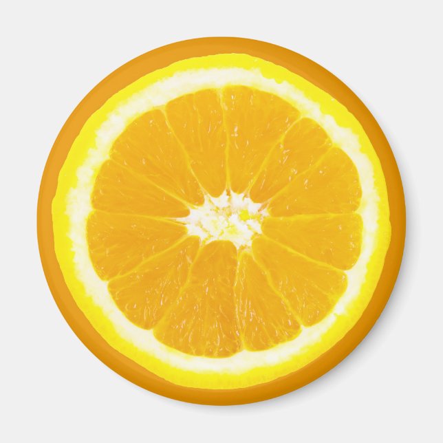 orange slice magnet (Front)