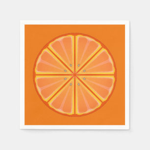 Orange Slice Napkin