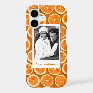 Orange Slice Pattern   Add Your Photo