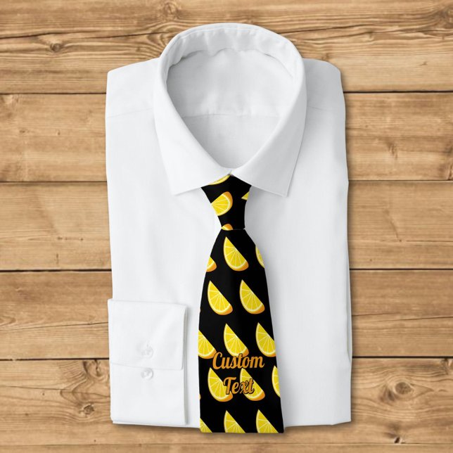 Orange Slice Pattern Tie (Creator Uploaded)
