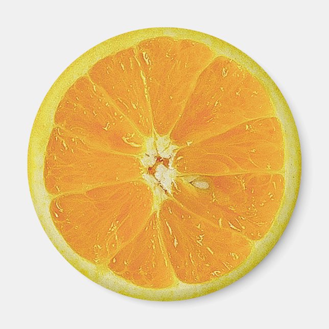 ORANGE SLICE REFRIGERATOR PORTE MAGNET (Devant)