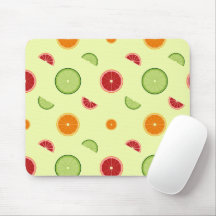 Orange Slice Seamless Pattern